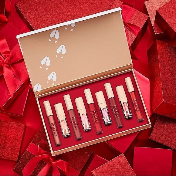 Kylie Cosmetics Holiday Collection Lipstick & Lipgloss Vault Full Collection - Picture 3 of 10